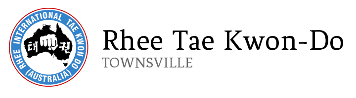 Rhee Tae Kwon-Do Townsville Region Logo